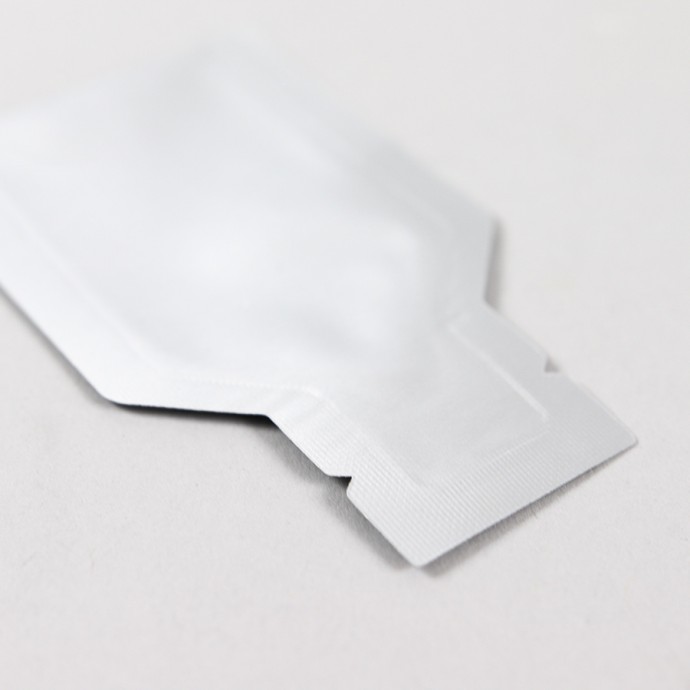 2.25" x 3.625" O.D. PAKVF4PCA dispenser tip pouch with tear notch